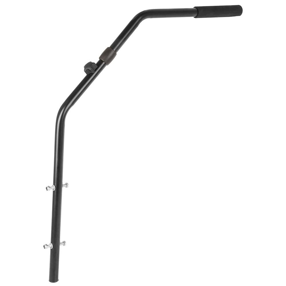 M-Wave HD, Testa Manuale per rimorchio Fold con Impugnatura in gommapiuma, Gancio montabile Unisex-Adulti, Nero