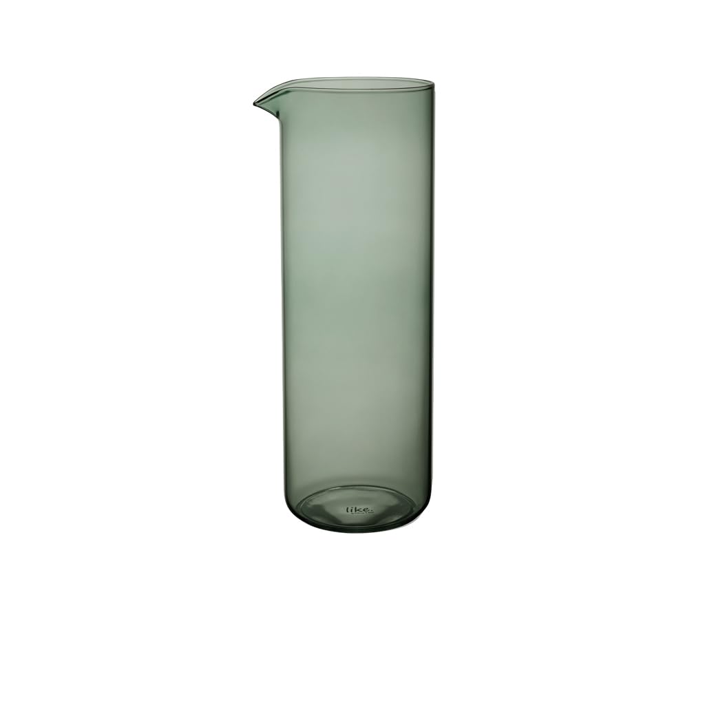 Like. By Villeroy & Boch Green - Like Sage Water Jug Dishwasher-Safe, Juice Jug, Glass Carafe In A Modern Design, Ideal For Water & Juice, Borosilicate Glass