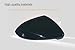 TKPUFR Right Passenger Side Mirror Cover Cap Compatible with VW Golf7 Golf 7 MK7 GTi Glossy Black