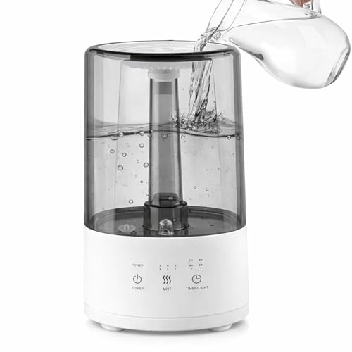 Image of Smart Ultrasonic 3.2L Air Humidifier for Room moisture Ultrasonic Fragnance Humidifiers Cool Mist for Dryness Aromapathey Essential Oil Diffusers for Home,Office,Spa,Nursery & Baby