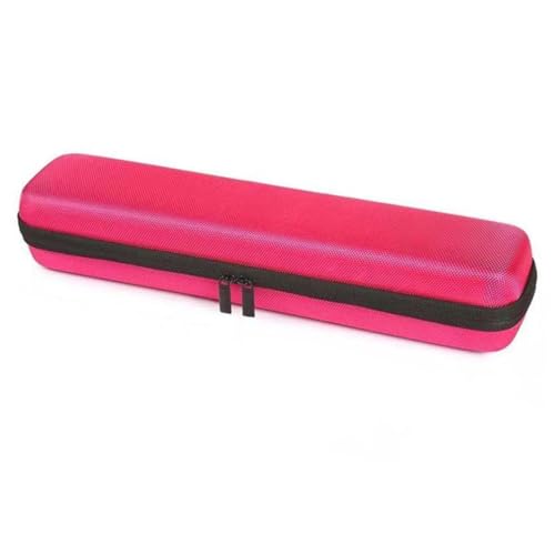 Funda de almacenamiento para planchas de pelo y rizadores, estuche rígido portátil para herramientas de peinado miniatura 4