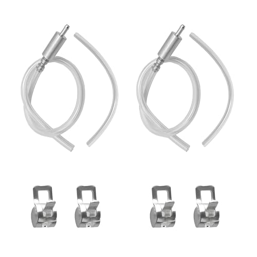 ZKFSIE 8 Pcs Brake Bleeding Kit, Hydraulic Brake Bleeding Kit, Motorcycle Brake Bleeding Kit, Universal Brake Bleeder Clutch Bleeding Hose One Way Valve Tube Bleeding Tool