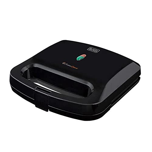 BLACK+DECKER Grill e Sanduicheira Elétrica 750W GS800 Antiaderente 127V