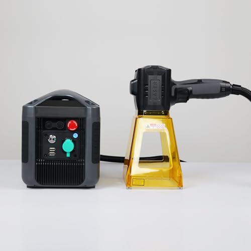 Image of Fiber Laser Engraver 30W Portable Handheld Marking Machine 100mm Lithium Battery Linux System 8 Core Professor Engraving Machine for Metal Dogtag Nameplete Class II Laser 0.874 mW
