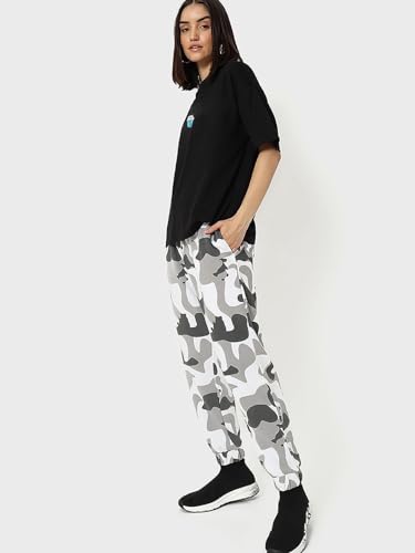 Image of Bewakoof Women's Graphic Printed Oversized Fit T-Shirt