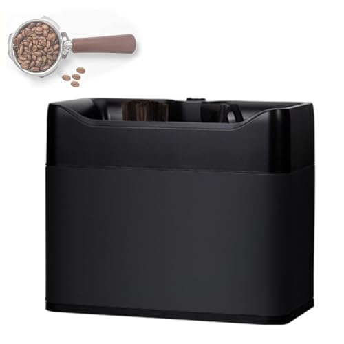 Limpiador eléctrico de café molido, limpieza automática de portafiltro con raspadores y cepillo para uso doméstico y restaurante