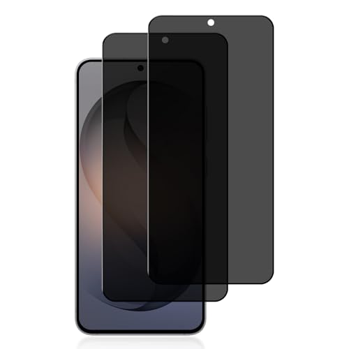 #Commissioniguadagnate<br>Privacy Pellicola Protettiva Compatibile con Samsung Galaxy S26 5G [2 Pezzi] [9H Durezza] [Supporta l'impronta] Protezione Schermo Anti Spy Vetro Temperato Film per Samsung Galaxy S26 5G