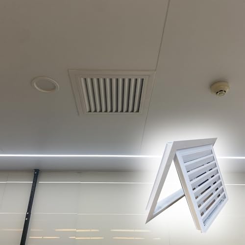 Grille d'aération aluminium pour stopper l'humidité du garage