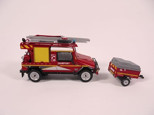 OPO 10 Model Car 1:43 Vehículo de Bomberos en Metal miniatura 5