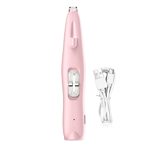 barbear para cães | Aparador pêlos pata cachorro elétrico silencioso com iluminação LED - Aparador p
