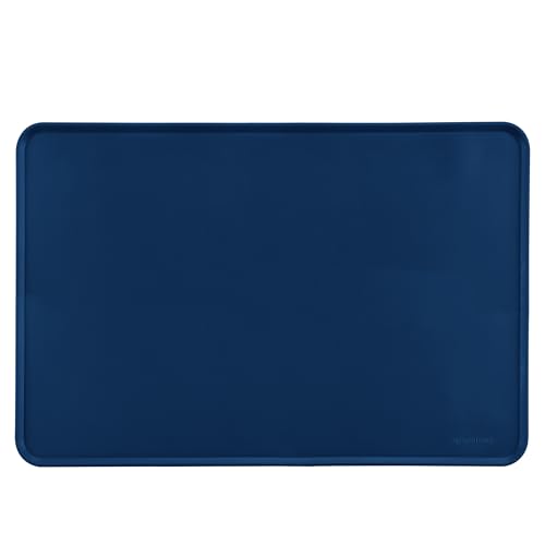 Amazon Basics Tapis anti-glisse imperméable chien chat 60,96cm x 40,64cm bleu