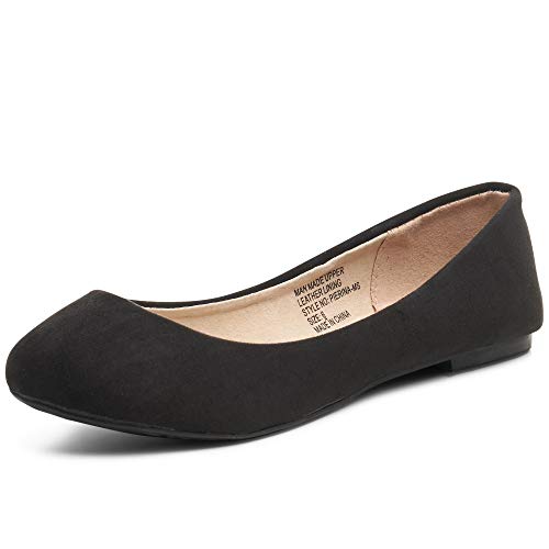 Alpine Swiss Womens Pierina Round Toe Ballet Flats2