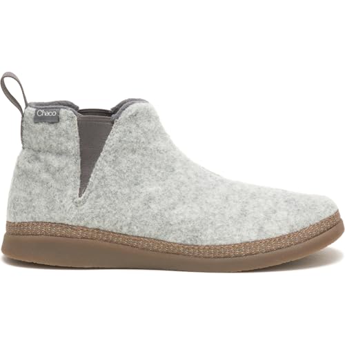 Chaco Women's Revel Chelsea V-Gore Boot, Grey, 8
