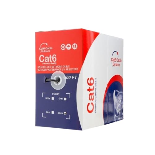 Cable Ethernet SATMAXIMUM Cat6 500ft Exterior miniatura 3