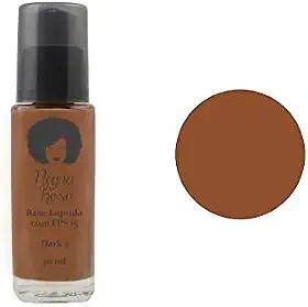 BASE LIQUIDA COM FPS 15 NEGRA ROSA - DARK 3