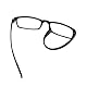 NRDIK PROFLEX LIGHTWEIGHT (3er-Pack) Flexibel Lesebrille – schlagfest, kratzfest, biegbar, rutschfest, Unisex (Männer + Frauen) (Schwarz; rechteckig; 4.0)