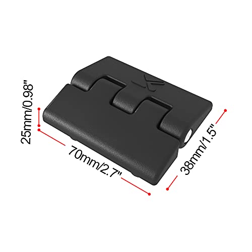 Image of KINYING GS0201014 Hinge for Storage Shed Hardware Folding Hinges Replacement Parts, 2 Pack