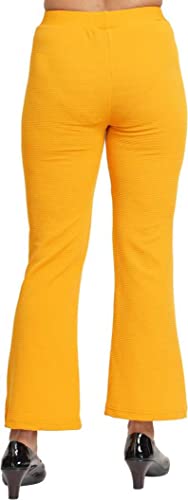 Image of YOZO Women's Regular Fit Cotton Blend Trouser