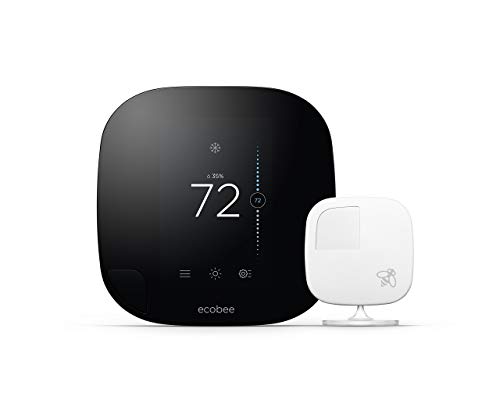 ecobee3 Thermostat with Sensor, Wi-Fi, 2nd Generation, Compatible with Alexa (Renewed)