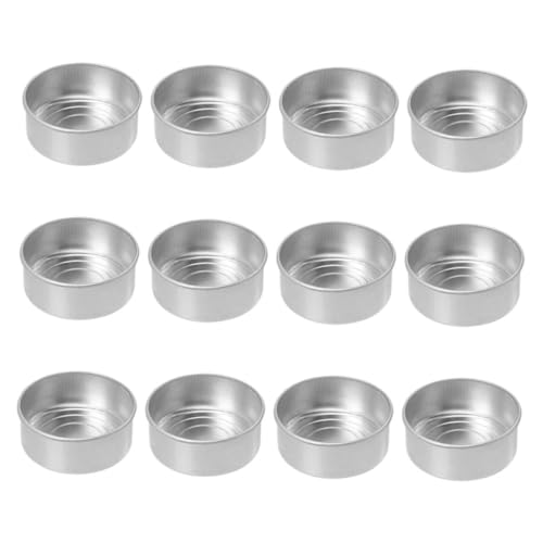 Cabilock 50pcs Candle Base Candlesticks Holder Candlestick Rack Modern Candlestick Desktop Ornament Candlestick Decor Candlestick Holder Aluminium Candlesticks Household Candlestick