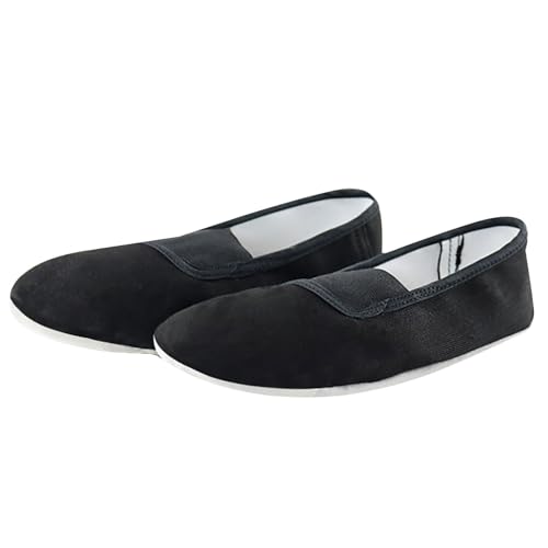 Chaussons Gymnastique Toile Chaussons De Ballet Flintronic - Toile Souple - Taille 38 EU - Pour Danse Et Yoga Chaussure De Danse Femme