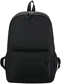 Mochila Escolar Lisa LukeSports Unissex Resistente Reforçada – 44cm – Impermeável e Confortável
