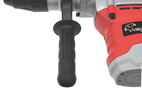 Rexxer | Tucan Bohrhammer SDS-Max | Bohrmaschine Set 1600 W | Abbruchhammer 10 Joule | 6 Variable Geschwindigkeit | 3530 BPM | Bohr-Ø Beton max: 40 mm | 2 m Kabel | inkl. Koffer, SDS Bohrer & Zubehör – Bild 7