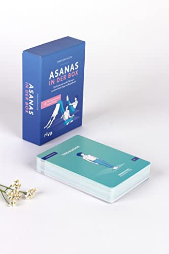 Asanas in der Box: Das Kartenset mit 60 Übungen aus dem Hatha Yoga und Begleitbuch. Mit Audioanleitungen zu jeder Position