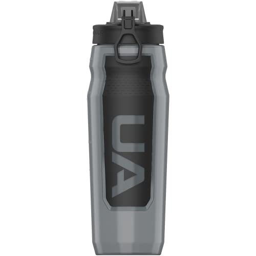 Image of UNDER ARMOUR 32oz Playmaker Squeeze Pitch Grey