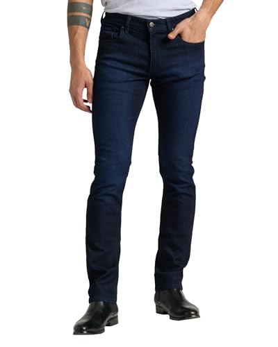 Image of True Classic Stretch Jeans for Men, Slim and Straight Fit Men's Stretch Jean