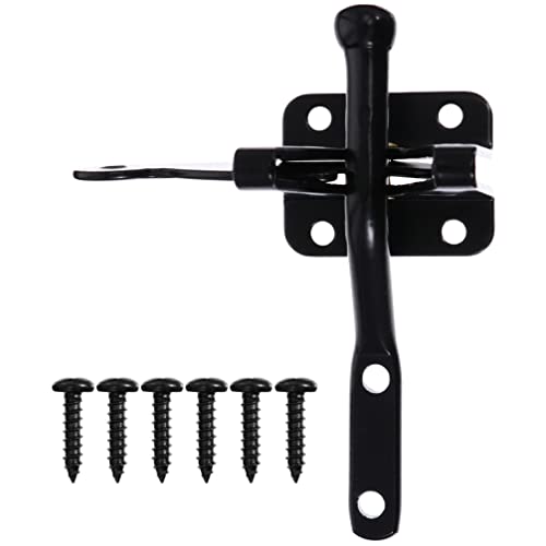 Angoily Heavy Duty Gate Latch Locking Mechanism Design for Gates Easy for Indoor and Outdoor Use Resistant and Secure Locking System