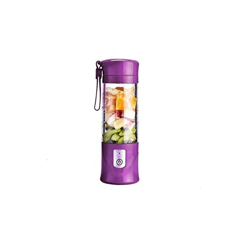 Portable USB Travel Juice Bottle in purple
