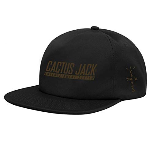 YLWLYLWL NewCactus Jack Snapback Hat Cotton Embroidery Baseball Cap Men Women Unisex Adjustable Hip-Hop Dad Hat Bone Caps (Color : CACTUS black)