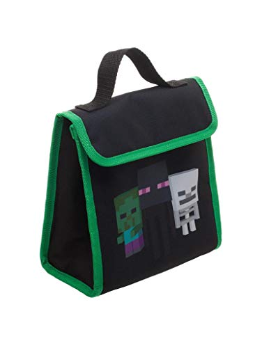 Minecraft Schooltas Set | Jongens Schooltas Set | Gaming Rugzak 4-Delige Set | Jongens Rugzak Set | One Size Zwart - Image 7
