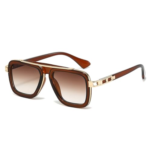 Retro Box Sunglasses Versatile and Sunglasses