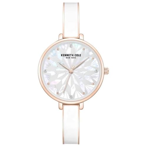 KENNETH COLE Quartz Analog with Silver Dial Rose Gold Stainless Steel Strap Watch for Women – KCWLG0068003LD KENNETH COLE Quartz Analog with Silver Dial Rose Gold Stainless Steel Strap Watch for Women – KCWLG0068003LD