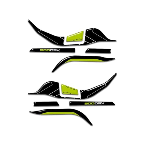 Autocollants protège-mains moto Valico 900DSX anti-rayures résine