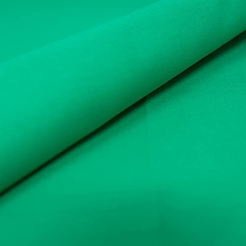 Image of SINGER, 100% Cotton, Emerald Green Solid, Quilting and Crafting Fabric for Sewing, 44 Inch Wide, Cut by Yard