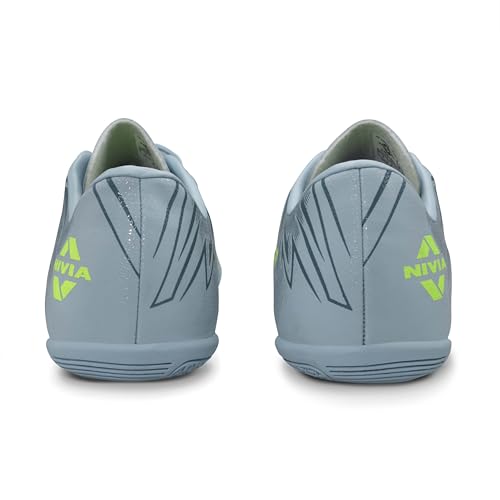 Image of Nivia Encounter 11.0 Futsal Shoes for Men, Indoor Football Shoes with Non-Marking Rubber Sole, Durable Synthetic Upper, Cushioned Insole, Enhanced Grip & Control for Training and Match Play