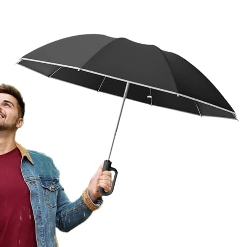 Genérico Paraguas Invertido,Paraguas Resistente al Viento - Plegable Automático Invertido Protección Solar para Coche y Exteriores
