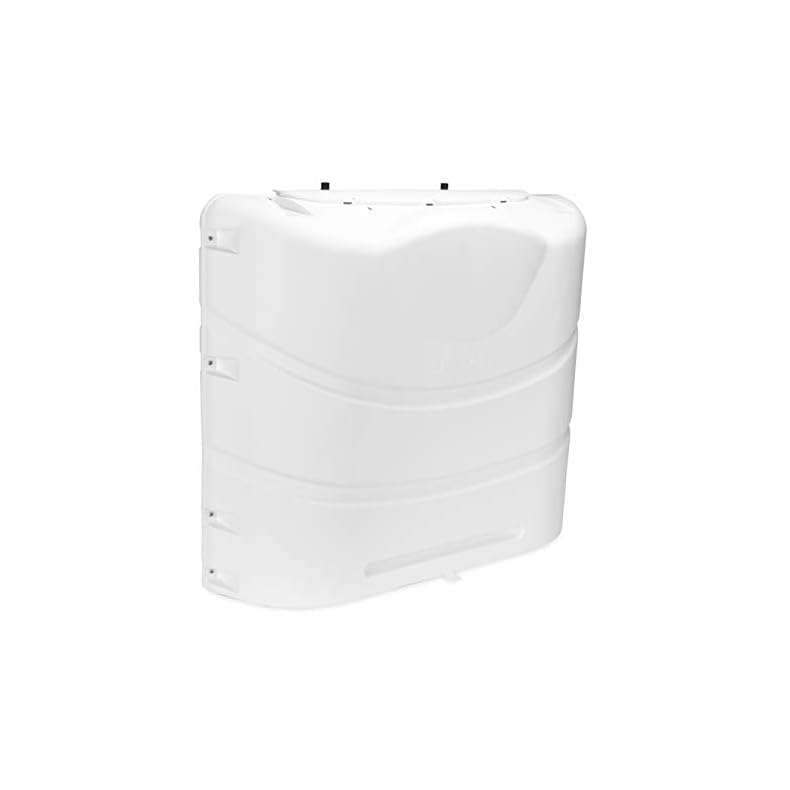 Camco Dual RV Propane Tank Cover Fits 20lb or 30 lb Steel Double