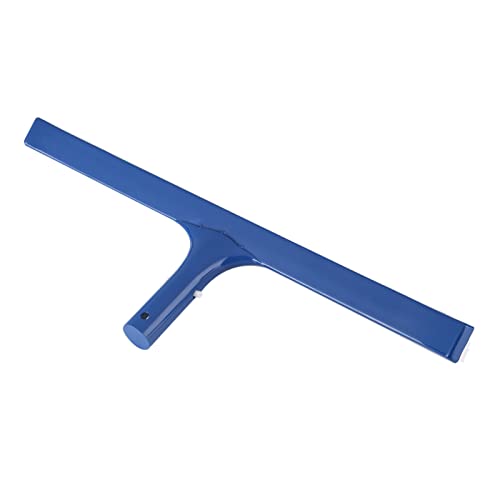 Cepillo de hueso de natación resistente | Cabezal de mantenimiento de piscinas de 43 cm de ancho para piscinas/contenedores de agua/bañeras | Fibra plástica resistente | Compatible con postes de