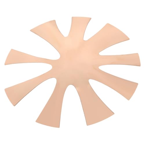 FOMIYES clavo enchapado herramientas para uñas Herramienta de manicura Uñas de acrílico uñas de gel Uñas acrílicas plantillas de uñas francesas accesorios para cortauñas planchar Rose Gold