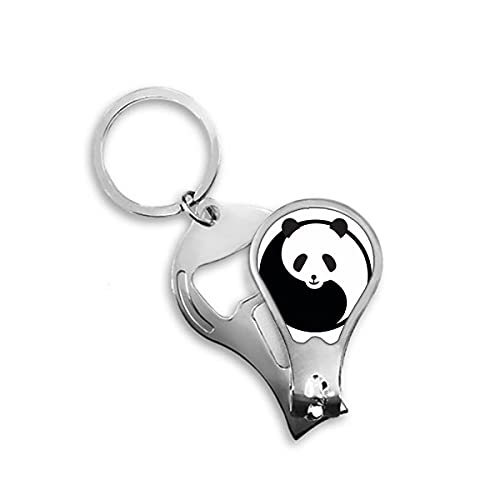 Harmonize Positive Negative Panda Surroundings 爪切り カッター オープナー キーチェーン ハサミ