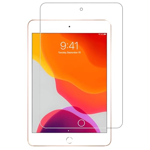 Image of Tempered Glass Screen Protector for Apple iPad Mini 5 / iPad Mini 4 7.9 Inch Full Screen Coverage With Easy Installation Kit