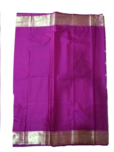 Mamtha pink gadwal silk saree – image 4