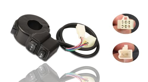 Interruptor para motocicleta de tres botones que elimina mandos rotos 3