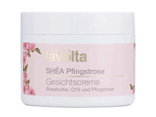 Preisvergleich Produktbild LaVolta Shea Pfingstrose 24h Gesichtscreme (200ml) mit Q10 & Hyaluronsäure