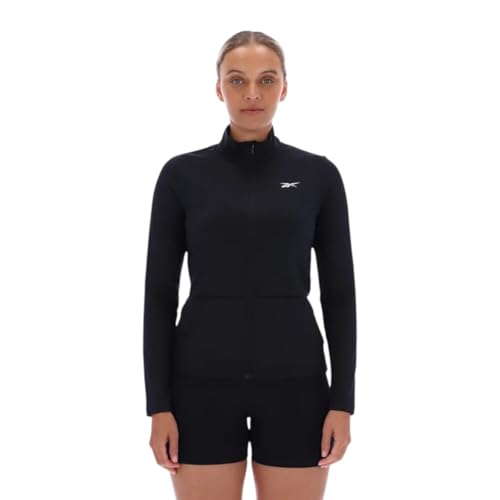 Reebok Women's Core Zip Through Jacket, Black, Small