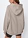 EFAN Womens Oversized Hoodies Fleece Hooded Sweatshirts Fall Fashion Outfits 2025 Cute Clothes with Pockets CoffeeGrey M